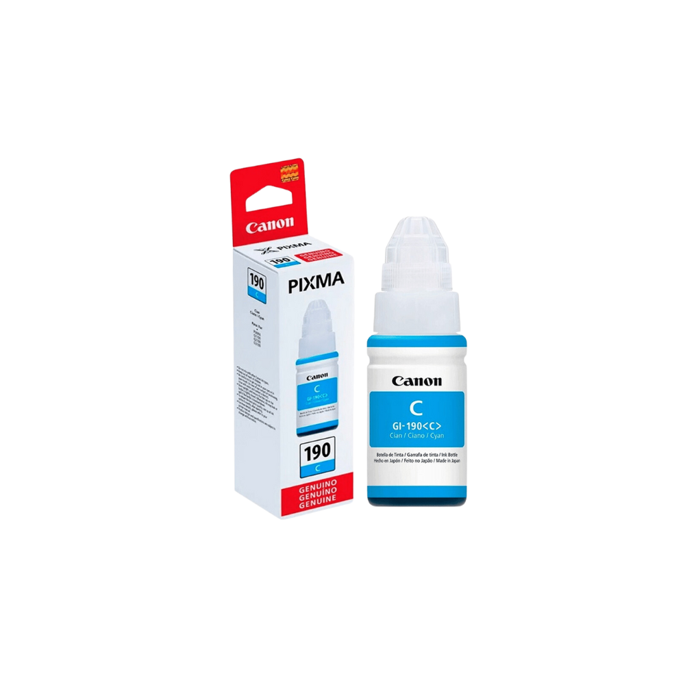 TINTA CANON GI190C COLOR CIAN 0668C001AB