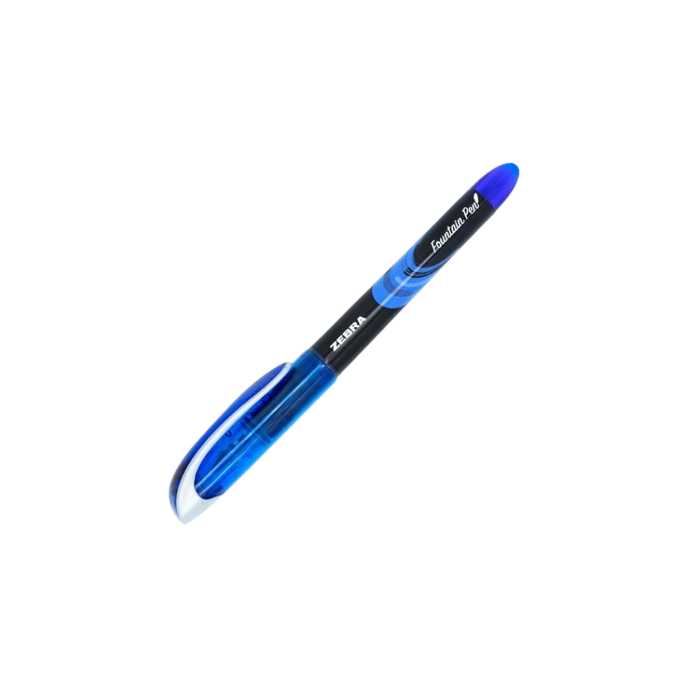 BOLÍGRAFO TIPO FUENTE ZEBRA Z FONTAIN TINTA AZUL PUNTO FINO 0.5MM 1 PIEZA 9001-41