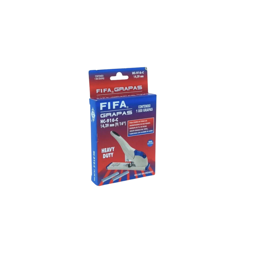 GRAPA DE USO PESADO PILOT FIFA CAPACIDAD DE 110 HOJAS 1000 GRAPAS P0076