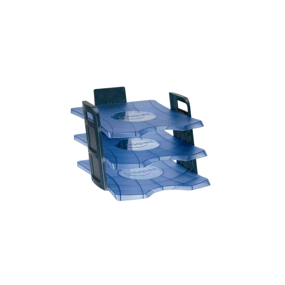 CHAROLA TRIPLE MAPED PLÁSTICO COLOR AZUL