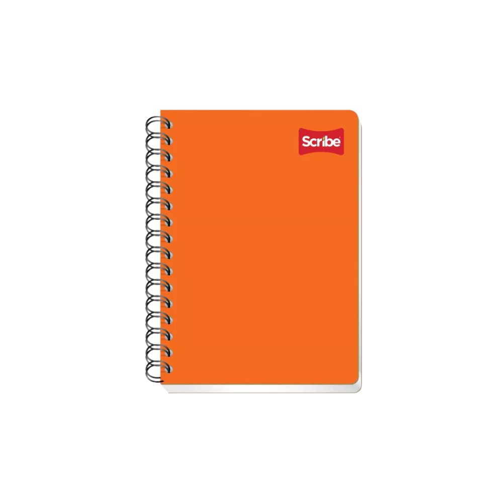 CUADERNO FORMA FRANCESA CUADRO GRANDE SCRIBE 100 HOJAS PASTA SEMI-RIGIDA DOBLE ESPIRAL 1 PIEZA 1011603