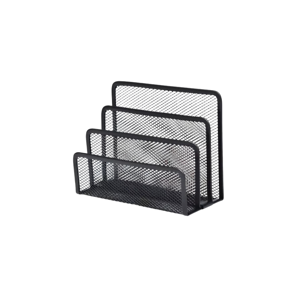 ORGANIZADOR PARA DOCUMENTOS METAL NEGRO PSM-3 MAE 1 PIEZA
