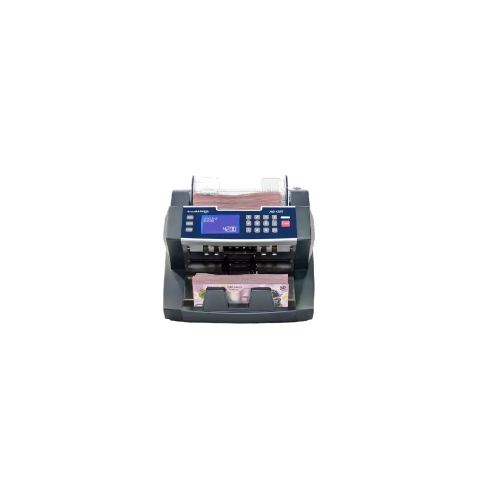 CONTADORA DE BILLETES AB4200 MG+UV ACCUBANKER