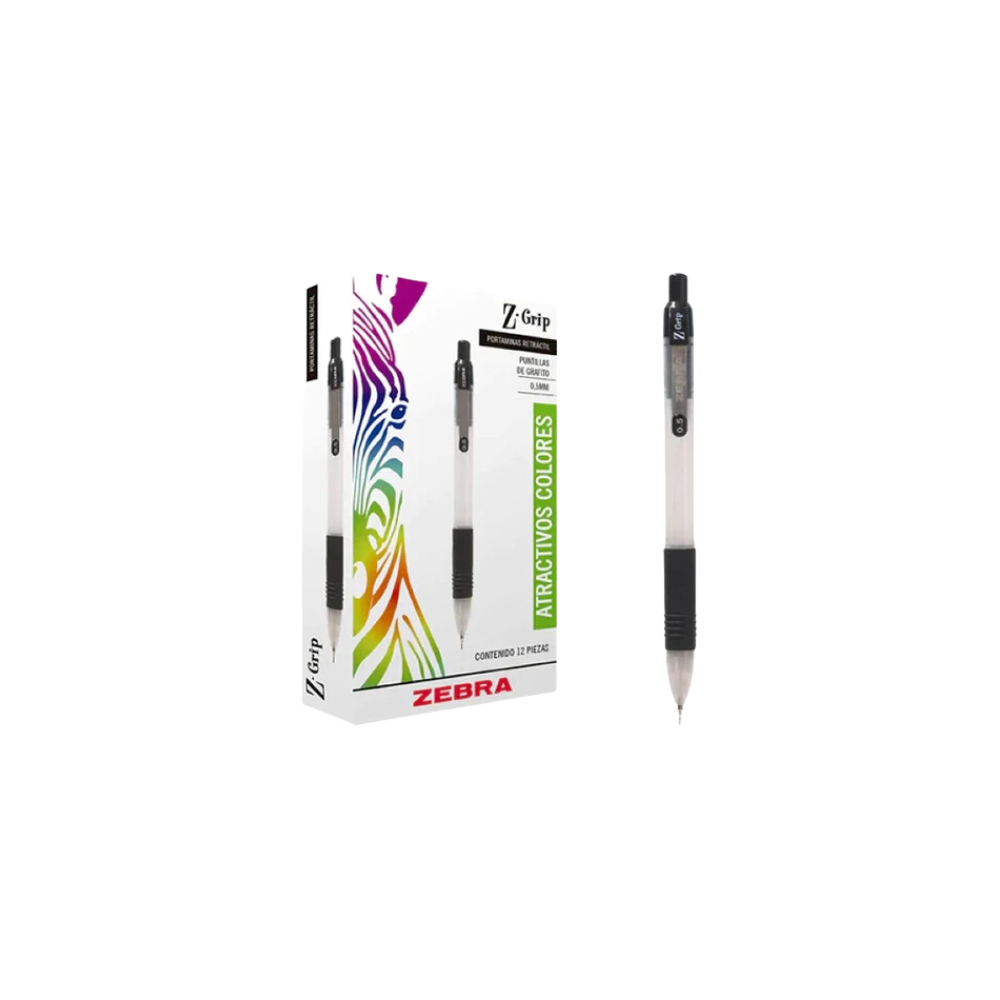 LAPICERO ZEBRA 0.5MM CAJA CON 12 PIEZAS 6520-00