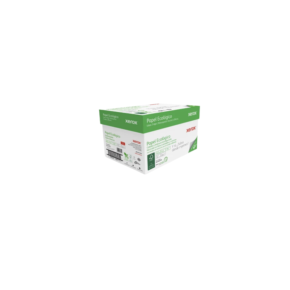CAJA DE PAPEL BOND BLANCO XEROX CARTA CAJA CON 5000 HOJAS 75GR/M2 003M02010