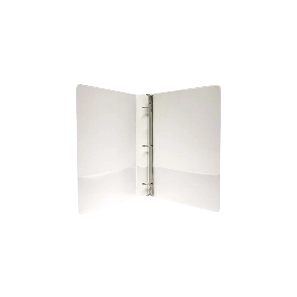 CARPETA DE CARTÓN PANORÁMICA BLANCA 1 PULGADA OXFORD ARILLO 225 HOJAS TAMAÑO CARTA 1 PIEZA PP01004CB