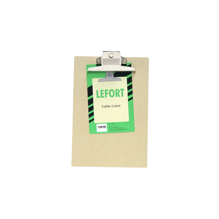TABLA SUJETAPAPEL CARTA AZOR FIBRACEL MADERA