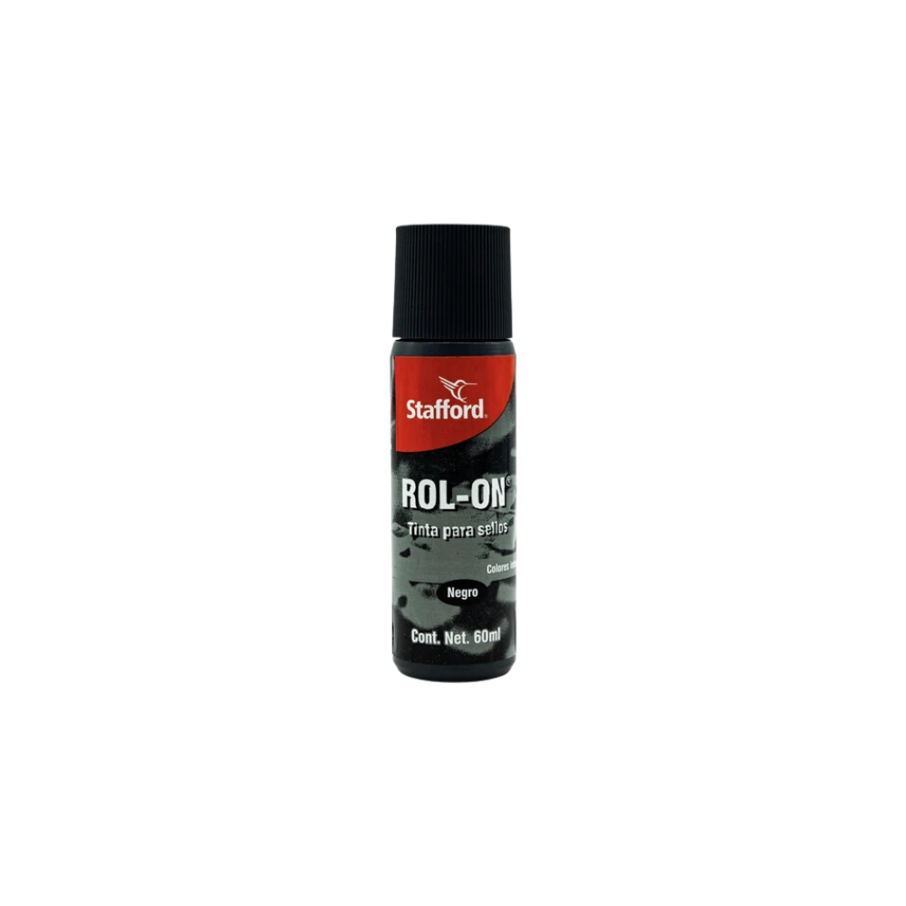TINTA PARA SELLO NEGRA STAFFORD GIRAPLICA CONTENIDO 60 ML 1 PIEZA 309.COC2000