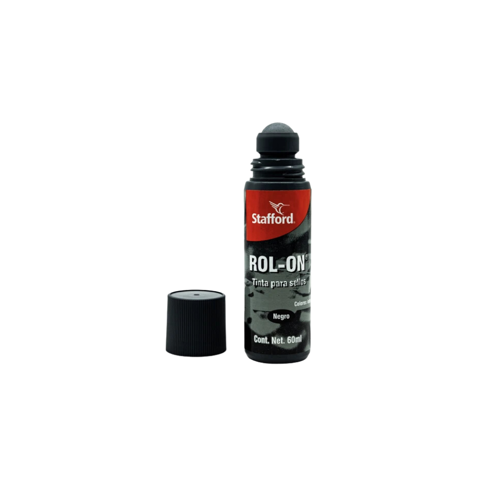 TINTA PARA SELLO NEGRA STAFFORD GIRAPLICA CONTENIDO 60 ML 1 PIEZA 309.COC2000