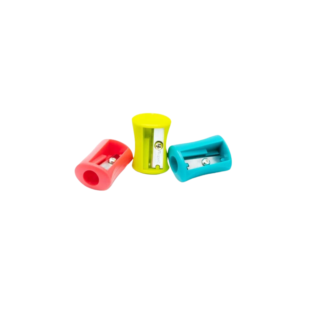 SACAPUNTAS PLASTICO MAPED MANUAL BLISTER 3 PIEZAS 006303ZM