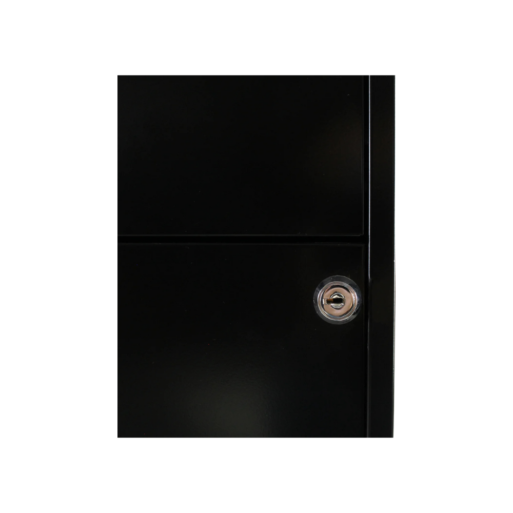 ARCHIVERO METÁLICO 2+1 GAVETAS CARTA 17056 NEGRO