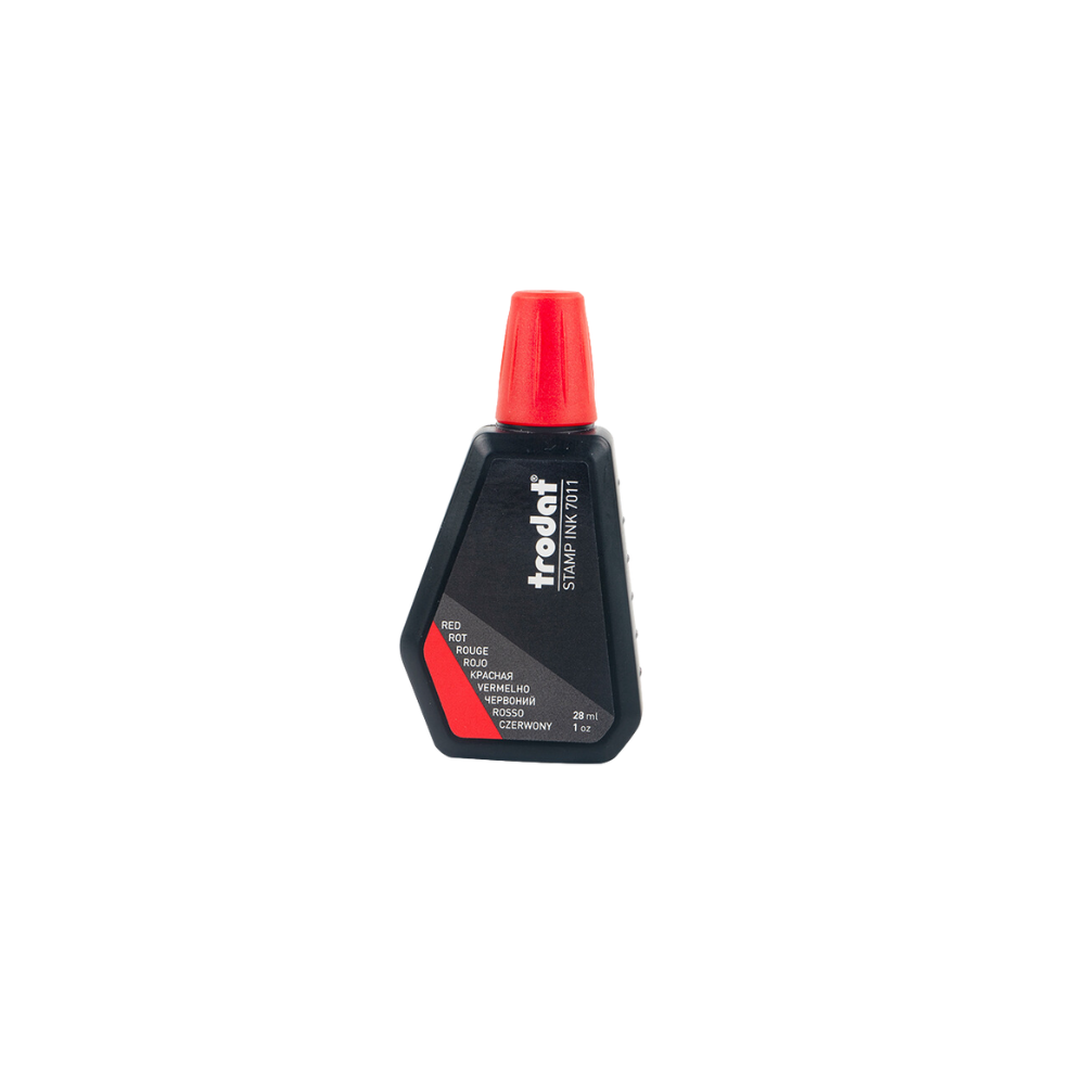 TINTA NEGRA PARA SELLO TRODAT 28 ML 7011