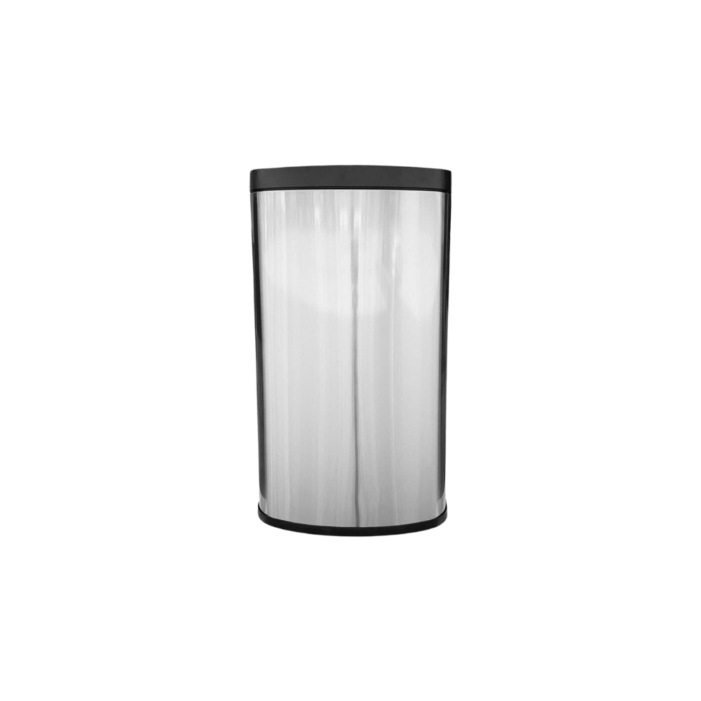 CESTO DE BASURA 55 LITROS ACERO INOXIDABLE TAPA CON SENSOR ELECTRÓNICO SKU 710GR