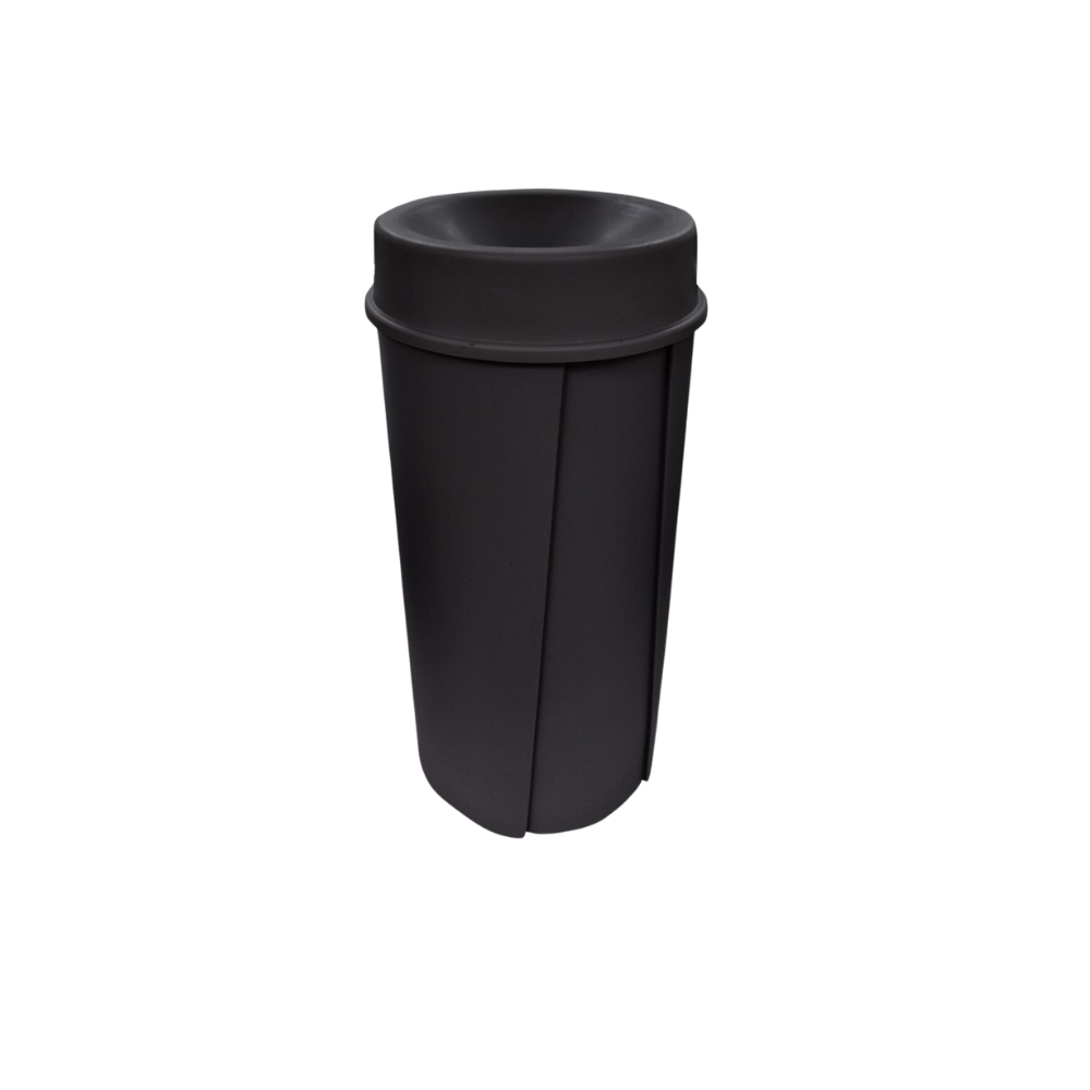 BOTE DE BASURA 80 LITROS CON TAPA EMBUDO