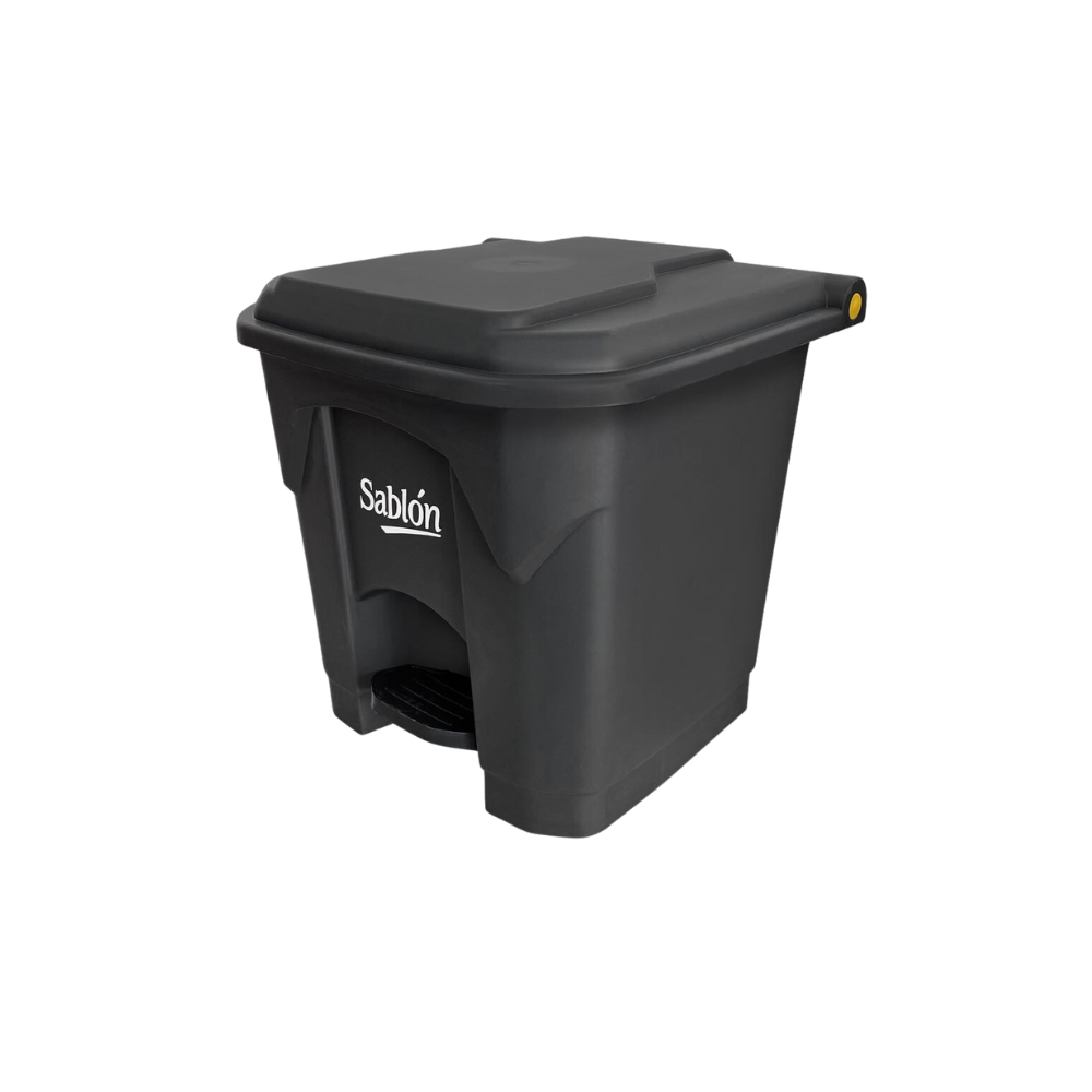 BOTE DE BASURA MEDIANO CON PEDAL CON CAPACIDAD DE 30 L 8611P