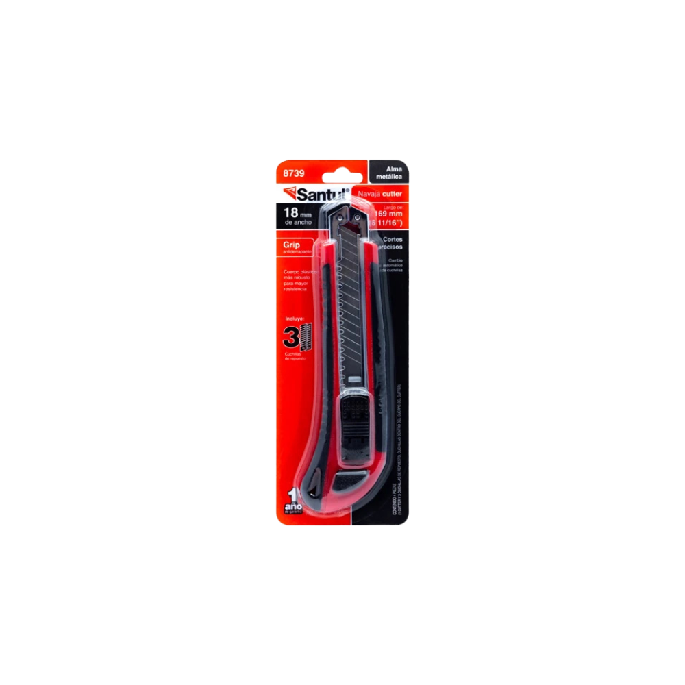 CUTTER CON ALMA METÁLICA SANTUL DE 6 PULGADAS 8739