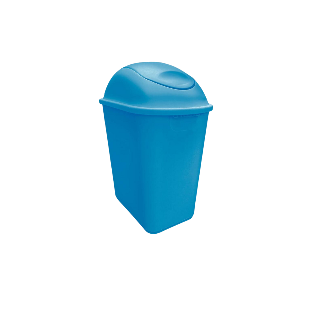 BOTE DE BASURA 26 LITROS CON TAPA BALANCÍN 8875NE
