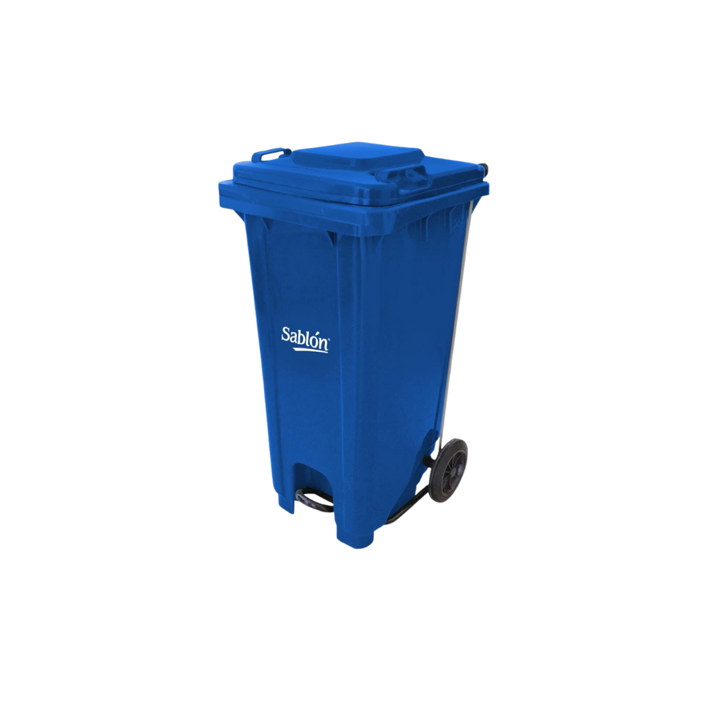 CONTENEDORES PARA BASURA 120 LITROS CON PEDAL MARCA SABLÓN SKU 8789RJ
