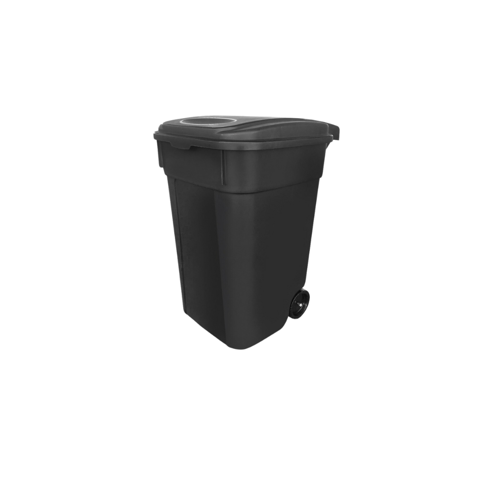 CONTENEDORES PARA BASURA 145 LITROS CON CUERPO Y TAPA EN EL MISMO COLOR