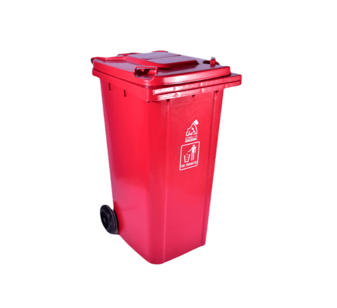 CONTENEDOR DE 240 LITROS CON TAPA Y LLANTAS HEAVY DUTY AF-07322