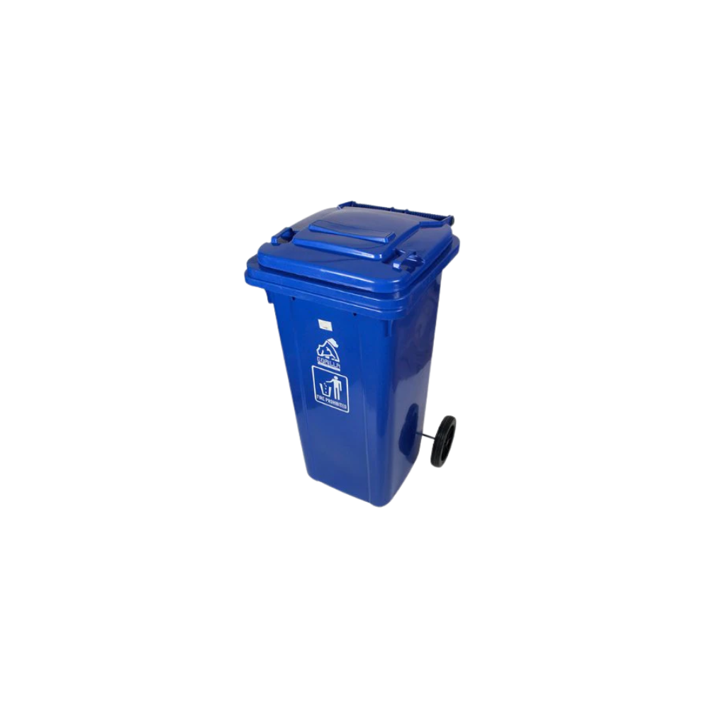 CONTENEDOR DE 120 LITROS CON TAPA Y LLANTAS HEAVY DUTY AF-07601