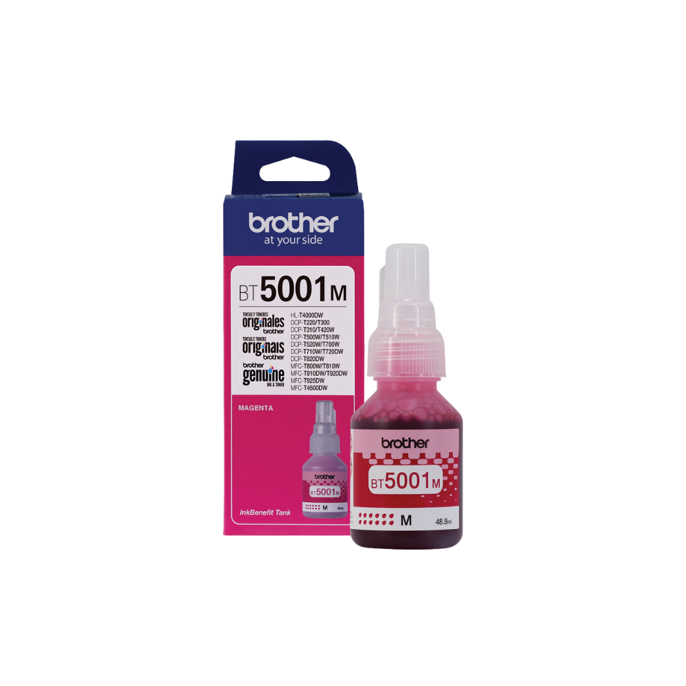 TINTA BROTHER BT5001M COLOR MAGENTA