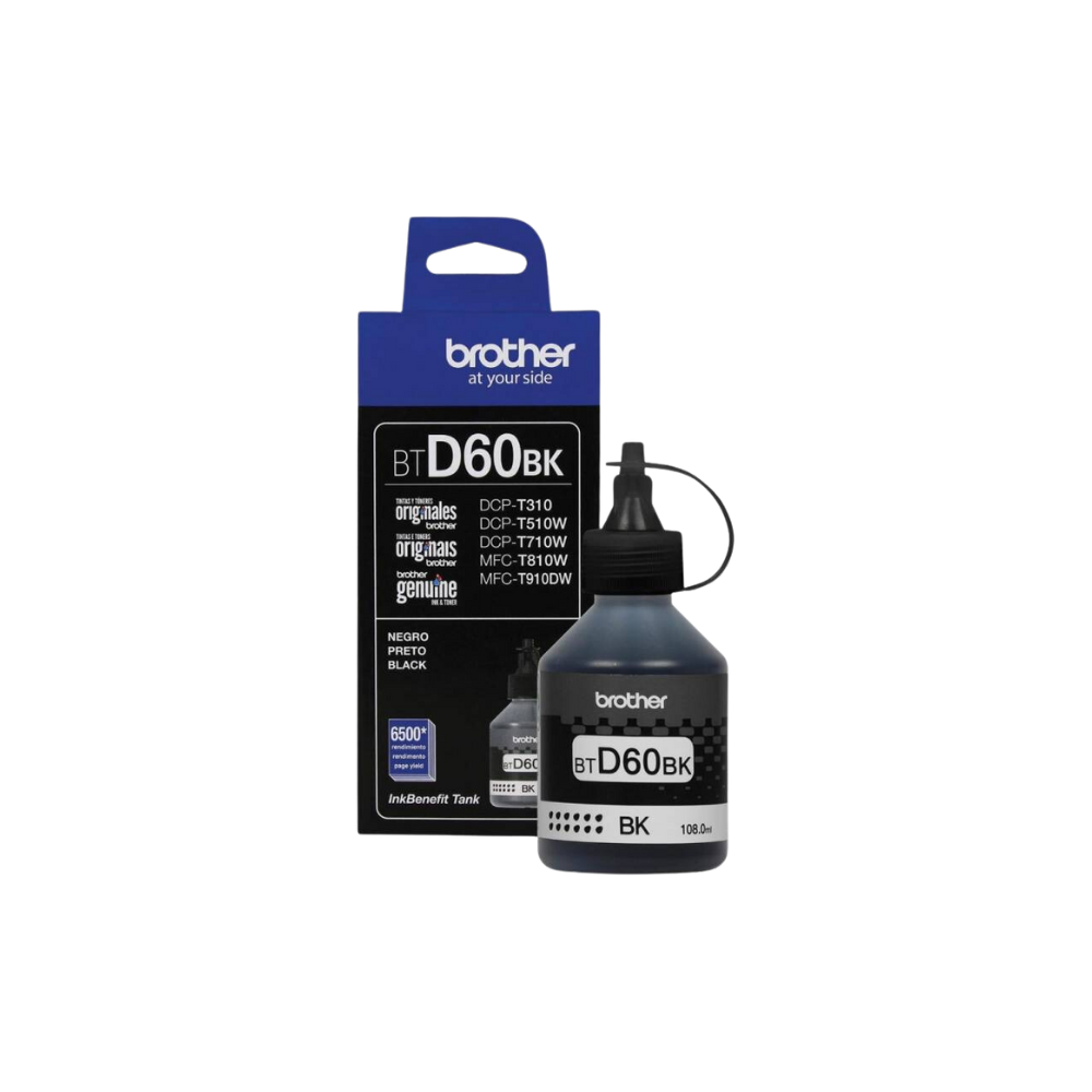 TINTA BROTHER BTD60BK COLOR NEGRO