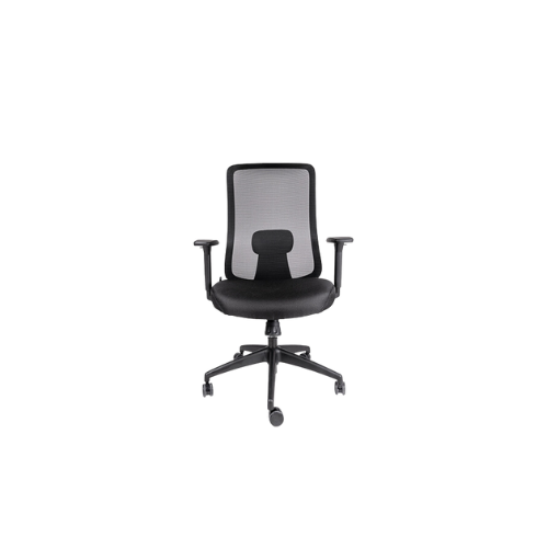 SILLA EJECUTIVA CREW NEGRO OHE-112 NEGRO