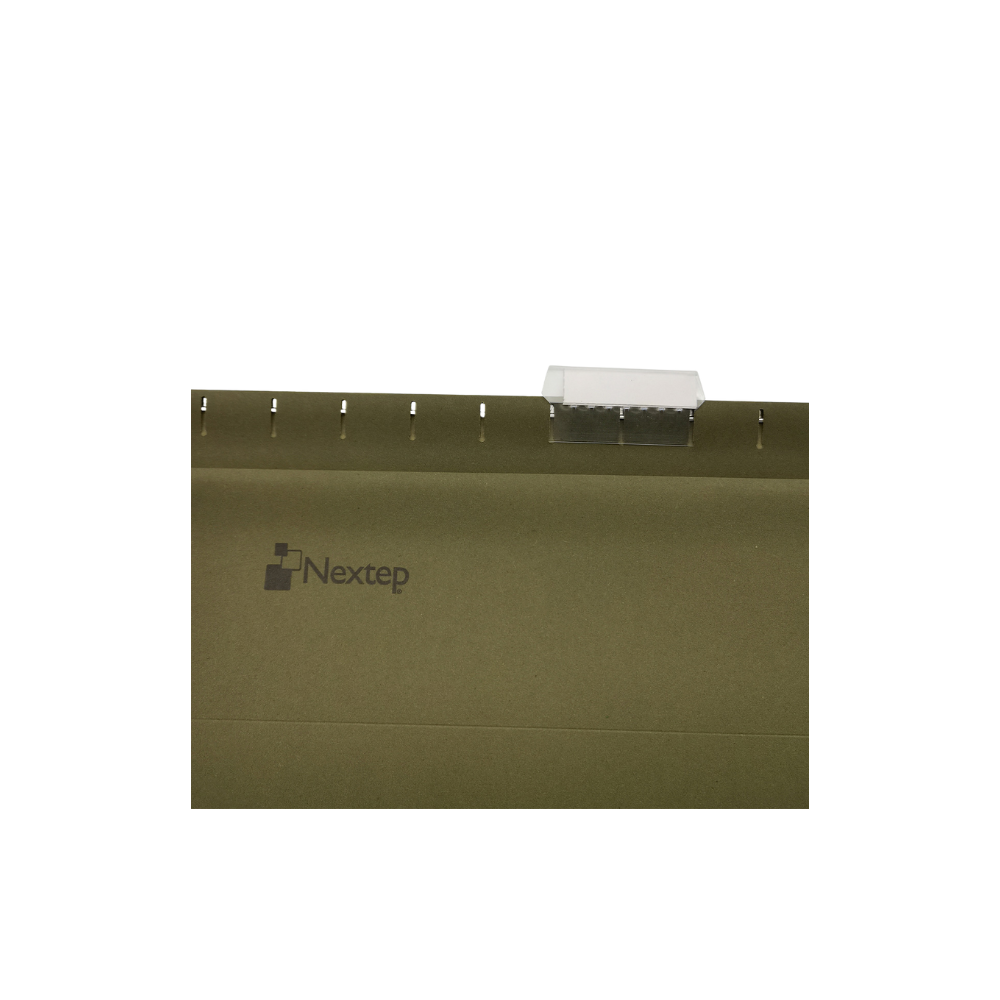 FOLDER COLGANTE NEXTEP CARTA COLOR VERDE TRADICIONAL C/25 NE-014C