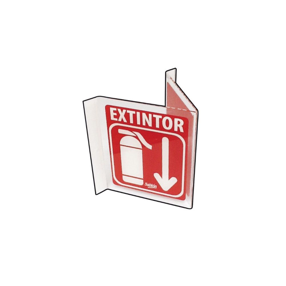 SEÑAL DE EXTINTOR MARCA SABLÓN 7745