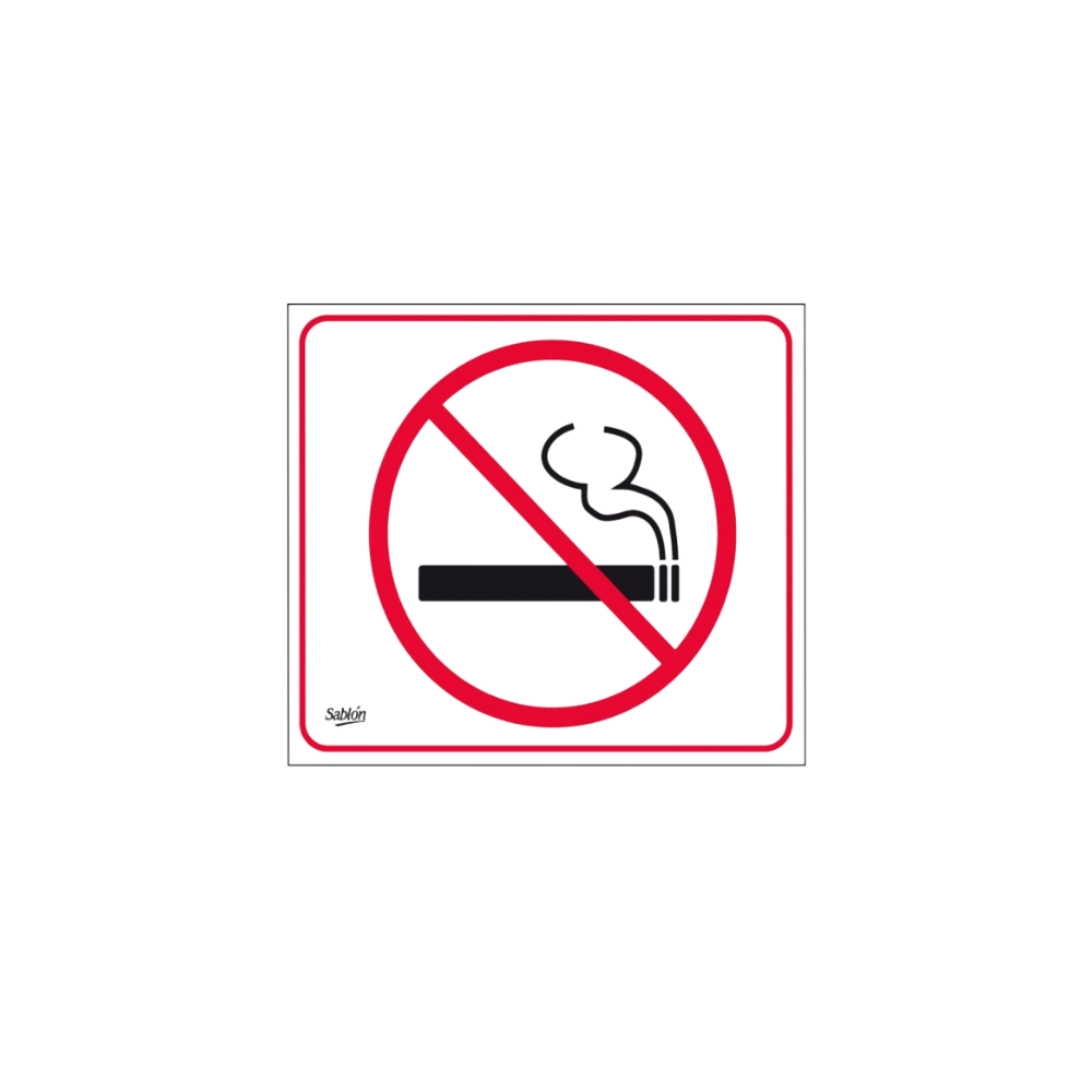 SEÑAL DE NO FUMAR SABLÓN 7985C