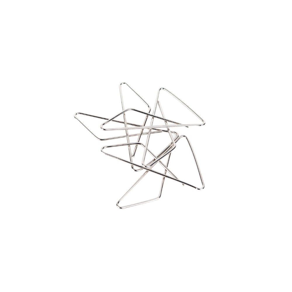 CLIP MARIPOSA NEXTEP NIQUELADO #1 60 MM 12 CLIPS NE-042A