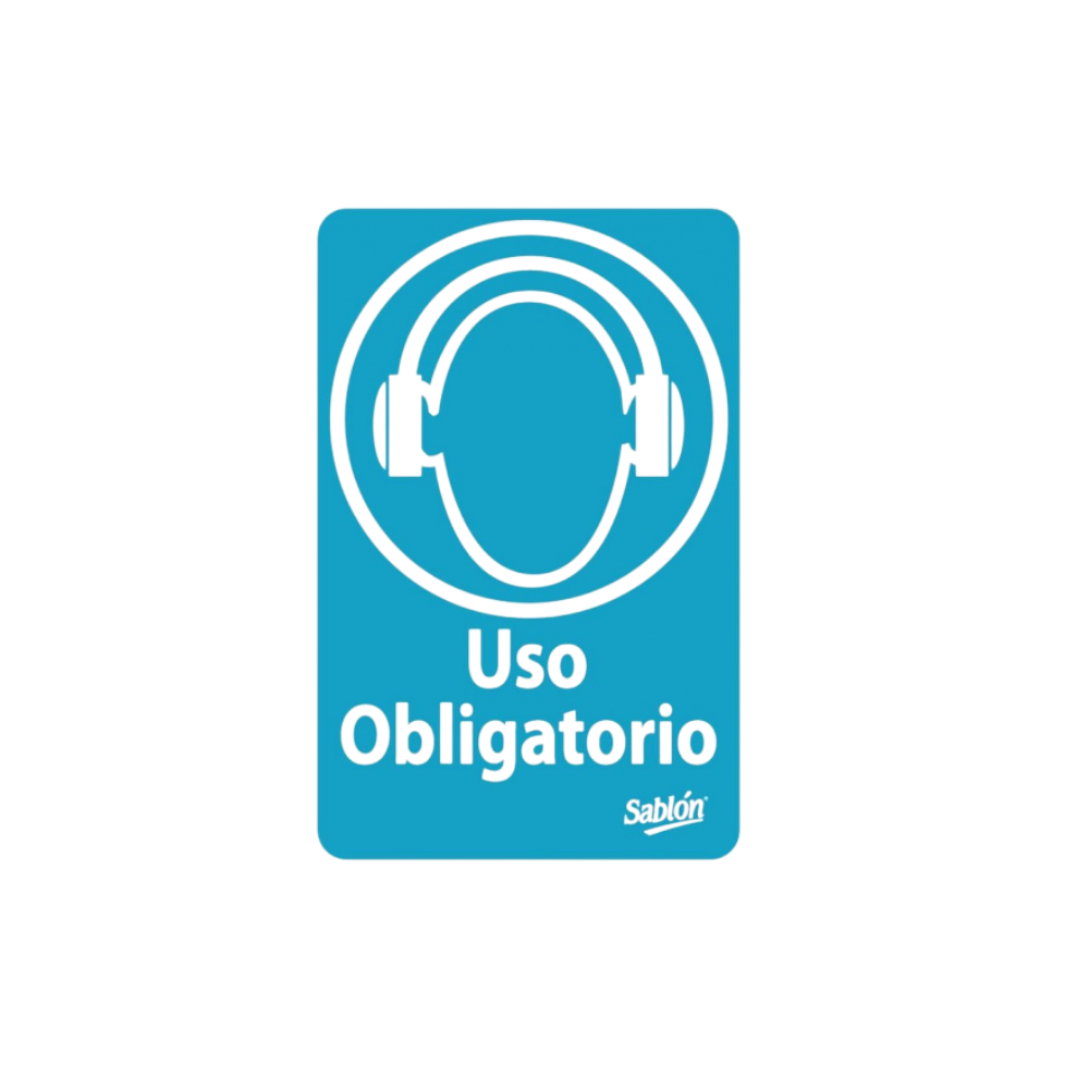 SEÑAL DE USO OBLIGATORIO DE OREJERAS 7844