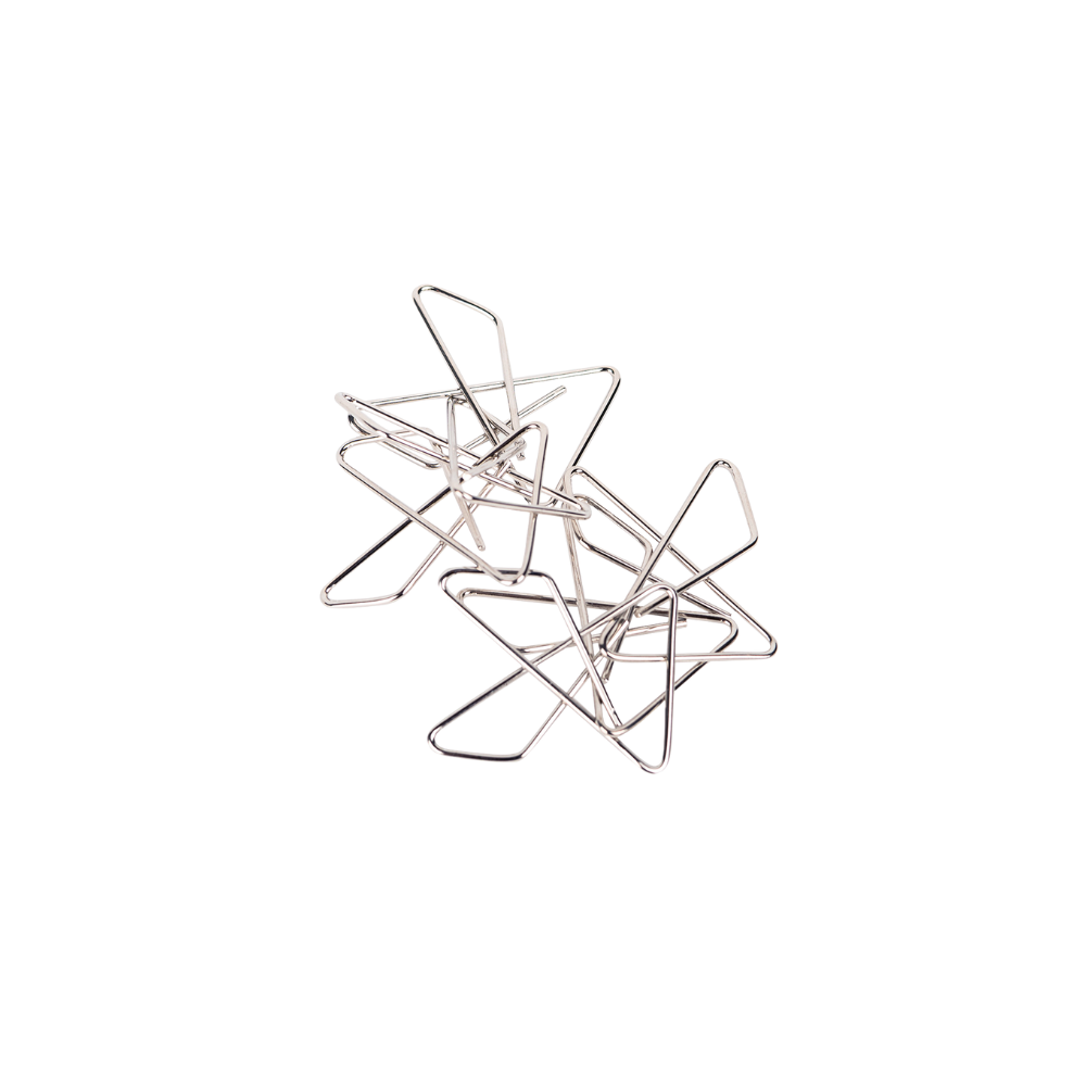 CLIP MARIPOSA NEXTEP NIQUELADO #2 40MM 50 CLIPS NE-042B