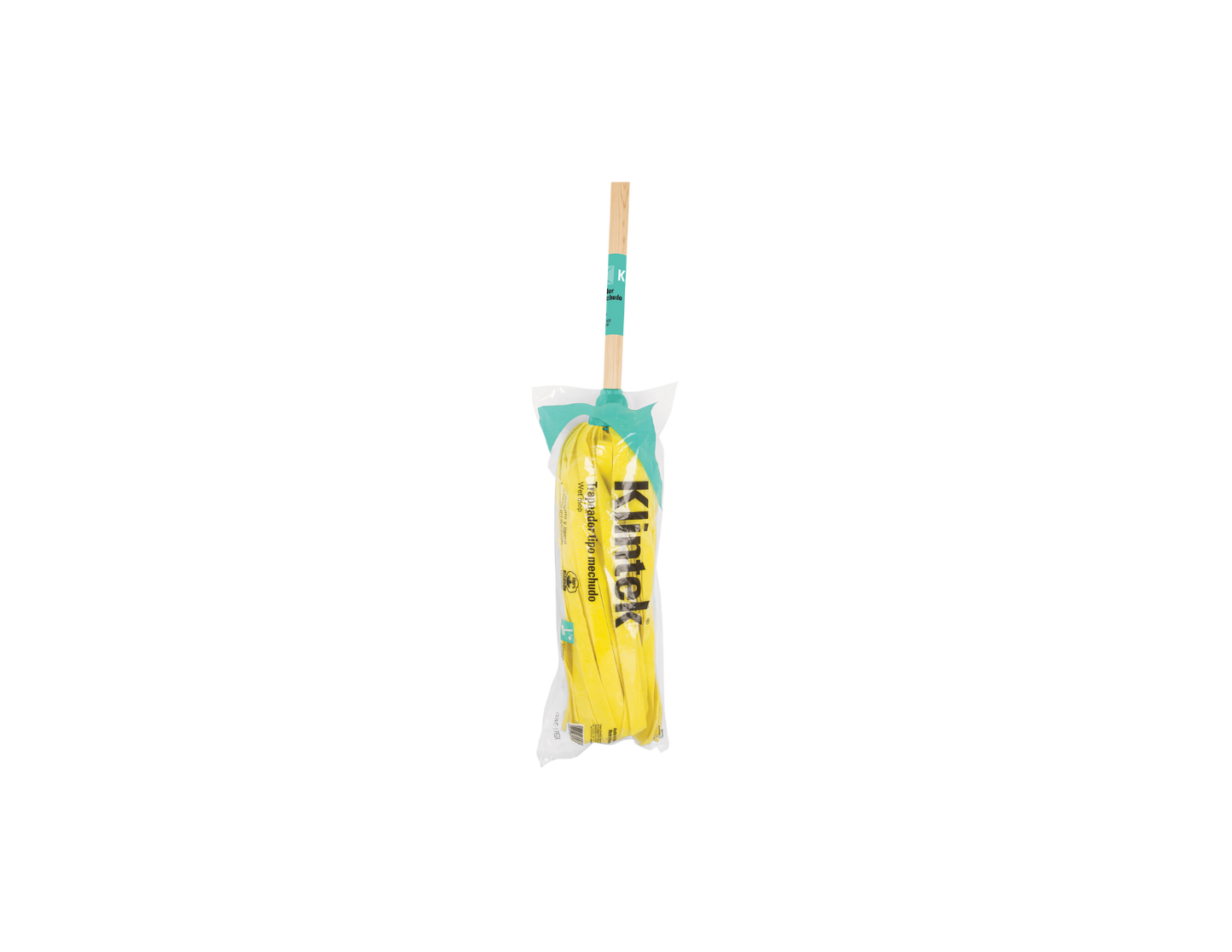 TRAPEADOR DE MICROFIBRA LISA, BASTÓN DE 120 CM, KLINTEK MODELO: 57075 CLAVE: MECH-185S