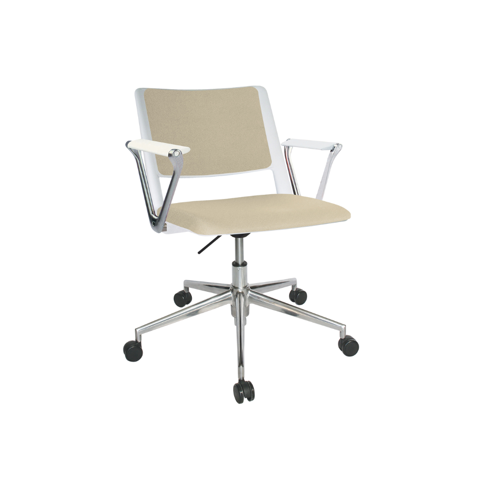 BRAZOS FIJOS PARA SILLAS OPERATIVAS BRAZO-86ALPADBLANCO