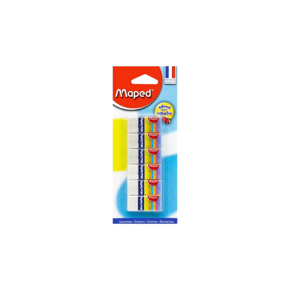 GOMA BLANCA DE MIGAJÓN MAPED BLISTER 6 PIEZAS 11007