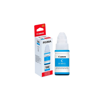 TINTA CANON GI190C COLOR CIAN 0668C001AB