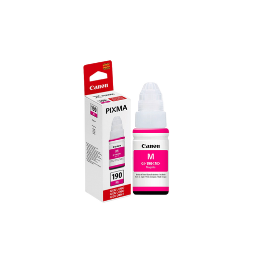 TINTA CANON GI190M COLOR MAGENTA 0669C001AB