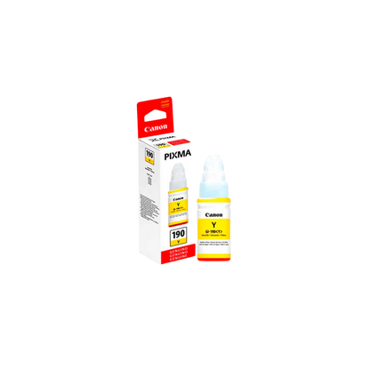TINTA CANON GI190Y COLOR AMARILLO 0670C001AA