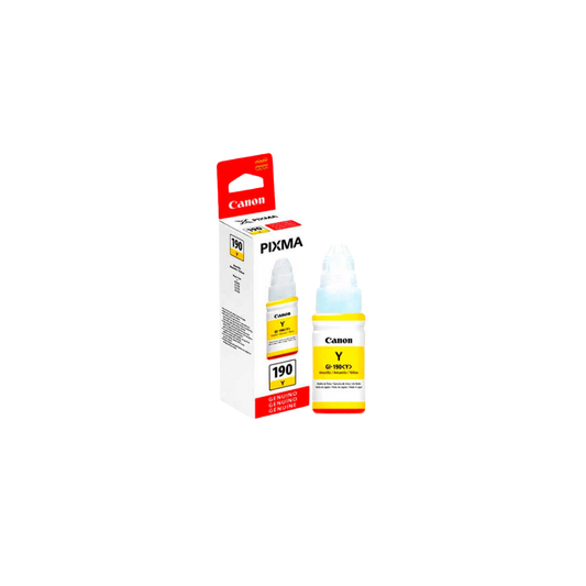 TINTA CANON GI190Y COLOR AMARILLO 0670C001AA