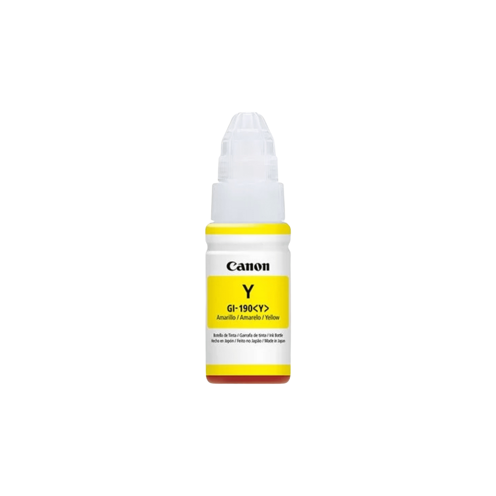 TINTA CANON GI190Y COLOR AMARILLO 0670C001AA