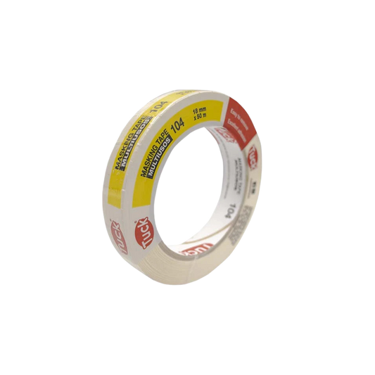 CINTA ADHESIVA MASKING TAPE TUK 18 MM X 50 M 100400