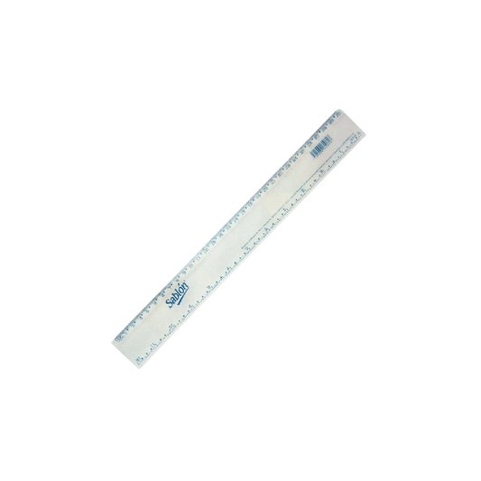 REGLA SABLÓN DE PLÁSTICO 30 CM 1 PIEZA 1085