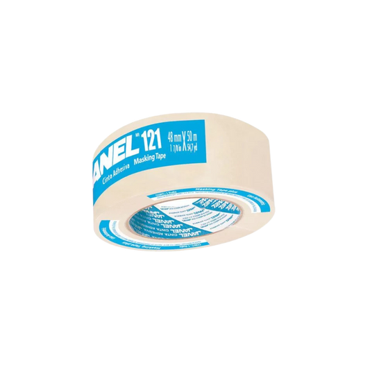 CINTA ADHESIVA MASKING TAPE BLANCA JANEL 121, 48 MM X 50 M 1214850100