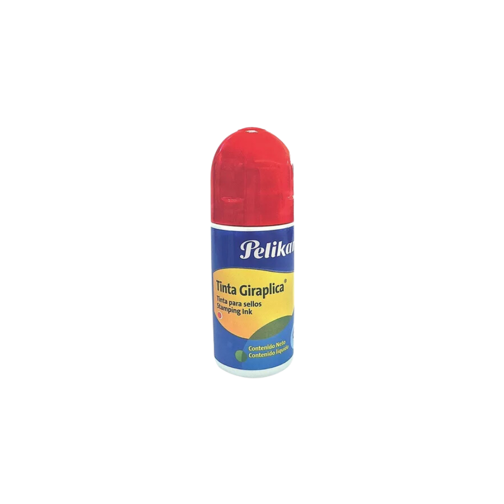 TINTA PARA SELLO PELIKAN 60 ML NEGRO, AZUL, VERDE, ROJO Y VIOLETA 14420017