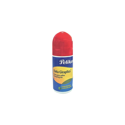 TINTA PARA SELLO PELIKAN 60 ML NEGRO, AZUL, VERDE, ROJO Y VIOLETA 14420017
