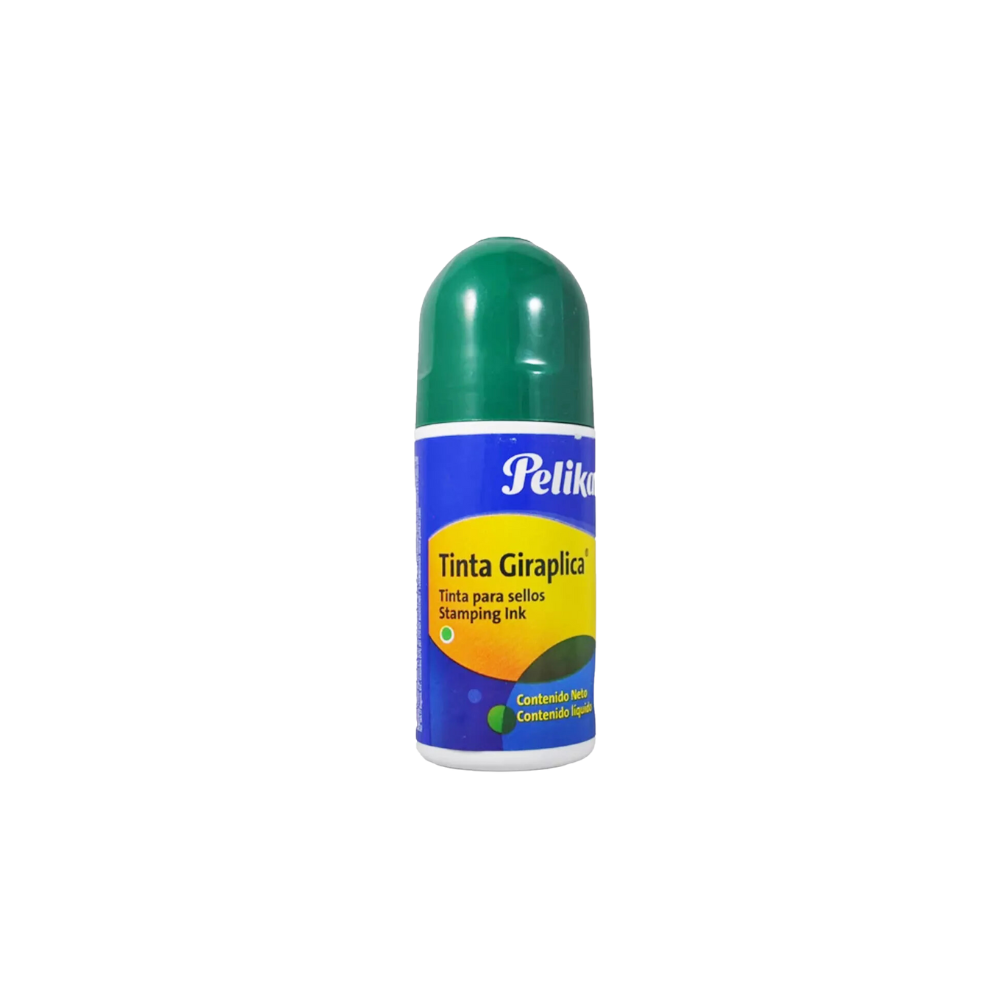 TINTA PARA SELLO PELIKAN 60 ML NEGRO, AZUL, VERDE, ROJO Y VIOLETA 14420017