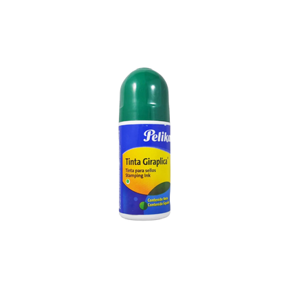 TINTA PARA SELLO PELIKAN 60 ML NEGRO, AZUL, VERDE, ROJO Y VIOLETA 14420017