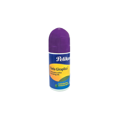 TINTA PARA SELLO PELIKAN 60 ML NEGRO, AZUL, VERDE, ROJO Y VIOLETA 14420017